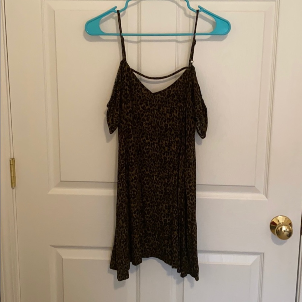 Forever 21 open shoulder dress